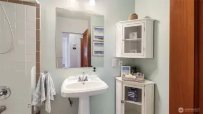 Full bath on main floor