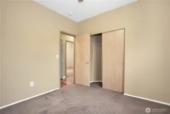 First bedroom is on the right