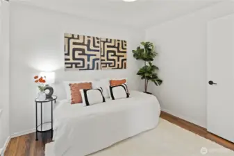 2nd bedroom spacious bright and airy.