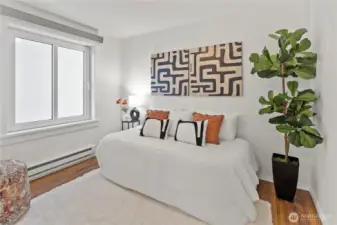 2nd bedroom spacious bright and airy.