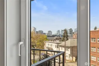 Views upon views! Imagine sipping coffee here to start your day.