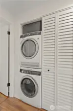 New water heater and in unit washer and dryer