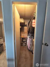 Primary Walk in closet