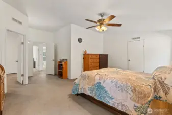 Massive Primary Bedroom