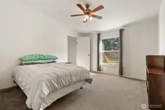 2nd Bedroom with a walk in closet