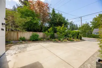 Beautiful curated gardens provide year-around colorful interest featuring specimen  flowers, shrubs, trees placed perfectly.