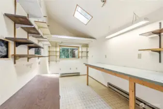 Workshop or hobby space