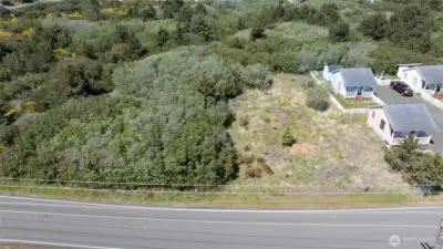 Nice, level lots.  One is already mostly cleared!