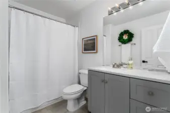 full bathroom upstairs