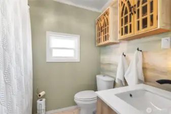light and bright full bath