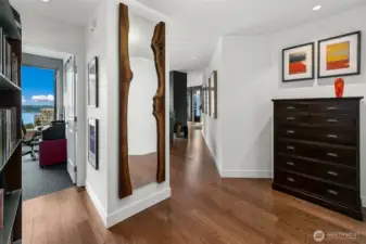 welcome to your oversized foyer