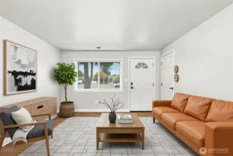 AI generated virtual staging Living Room