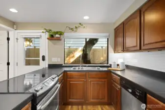Kitchen has so much storage and room to cook your favorite meals!
