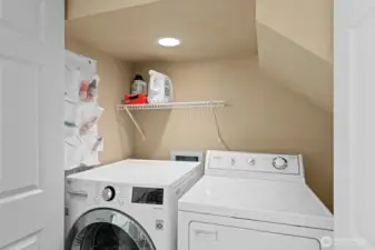 Utility closet off of main.