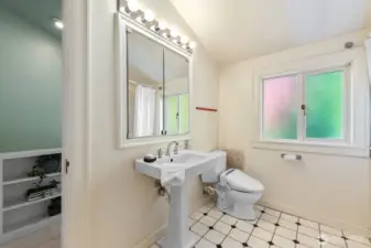 Upstairs bathroom