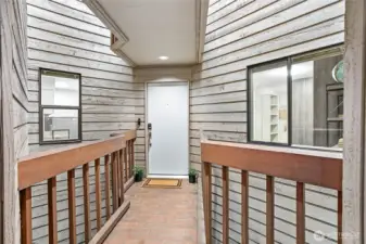 Front entrance Welcome Home