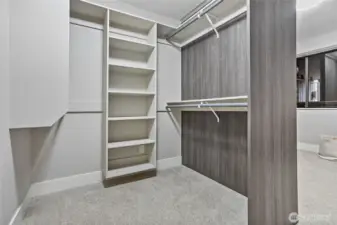 Master closet