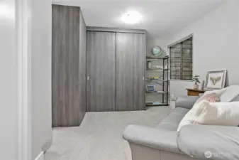 Third bedroom with lots of closet space