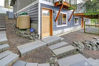 Lower Door to Lake w/ Storage/Crawl Access to Right~