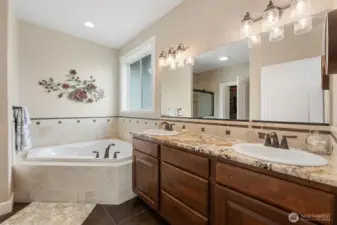 Double vanity sinks