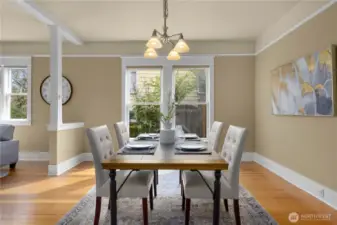 Formal dining room
