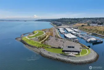Walk to Tacoma Yacht Club (2022)