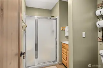 Upstairs 3/4 bathroom