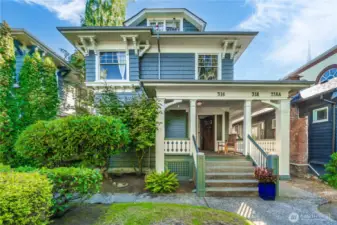 Stately Front porch