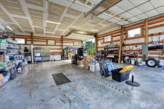 Heated Shop Interior