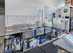 Heated Shop Interior