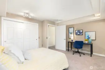 The other side of the second bedroom.