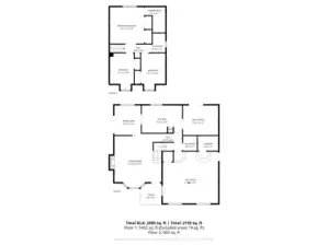 Complete floorplan.
