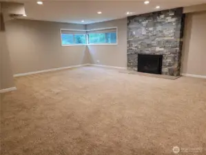 Brick Fireplace lower Unit