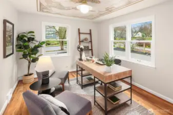 Another view of the second bedroom.