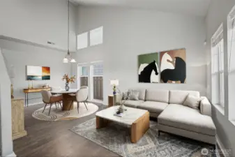 Living & Dining Room 21'x14'