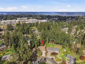 Centrally located, and minutes from downtown University place, stores and shopping.