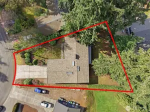 Estimated boundary area