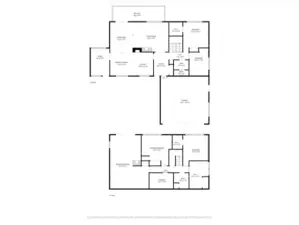 Flowing, expansive floorplan.