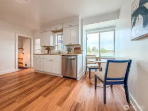 Kitchen with Eat in Area