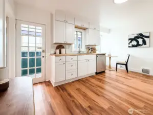 Updated Cabinets, Counter and New Dishwasher