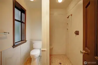 Shower in Primary bathroom.