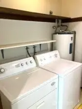 washer and dryer area in 1211, H/W tank has been updated since this photo.