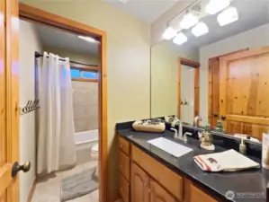 Full bathroom upper level