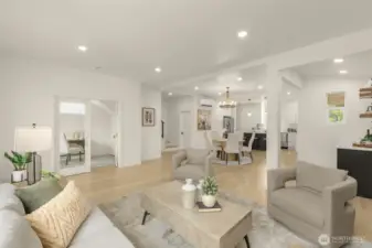An inviting great room designed for connection, comfort, and elevated everyday living.