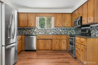 Check out all the cabinet space!