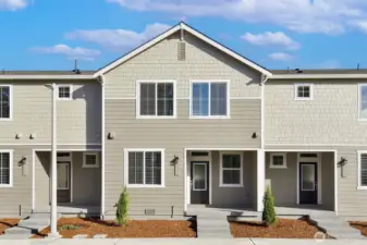 Example of the Finch floor plan to be located at 1208 East 53rd Street