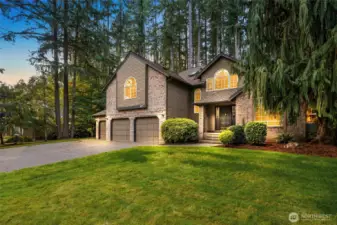 Welcome to 3,550 sq ft of refined living—featuring 3 oversized bedrooms, a private office, and a versatile media/flex space—all embraced by mature trees and meticulous landscaping that set the stage for luxury and serenity.
