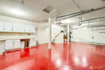 More than just parking—this heated 3-car garage provides room to work, create, and organize, with a dedicated workspace and abundant storage for all of life’s extras.