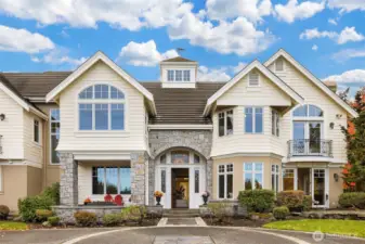 Timeless dramatic entry into this traditional masterpiece