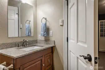 Lower-level 3/4 bath